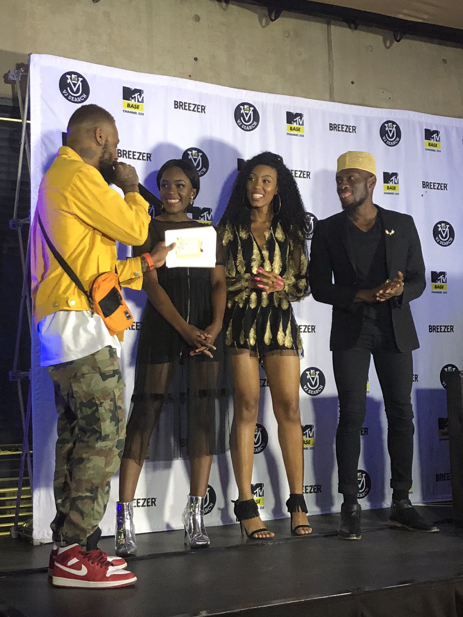 The 3 #MTVBaseVJSearch finalist.. Good Luck Guys 🤞🏽🔥