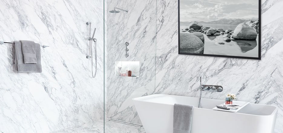 DXVCanada's tweet photo. A3. We’re loving that #modern #bathroom spaces are trending! #DXVModulus https://t.co/zdTqmTXgGQ #KBTribeChat https://t.co/tqffz4AuRK