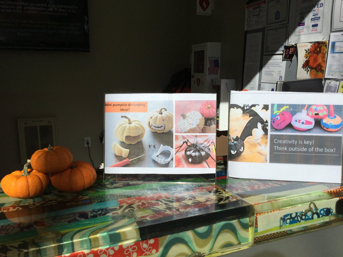 GemlineHr's tweet photo. Distributing pumpkins for our pumpkin decorating contest! Let the Fall festivities begin! #pumpkindecorating #fall #creativity #lifeatgemline https://t.co/kfXwd5aqkO