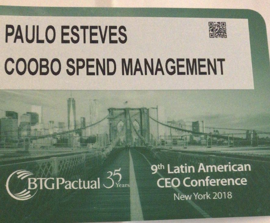 _coobo's tweet image. A COOBO esteve presente no CEO Conference do BTG Pactual em Nova York, na semana passada, representada por seu sócio, Paulo Esteves.