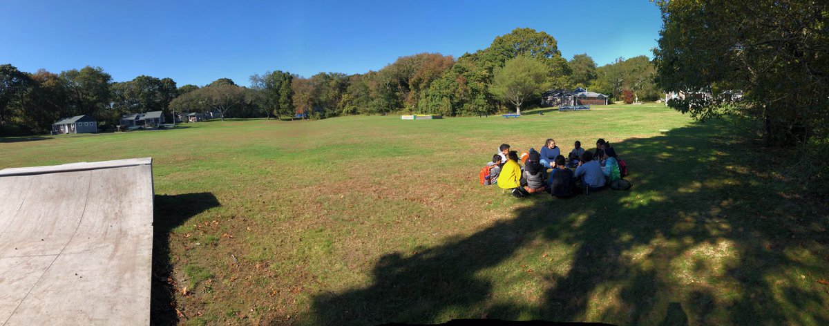 principal_CP's tweet image. A beautiful 1st day for grade 6 @naturesclassroom