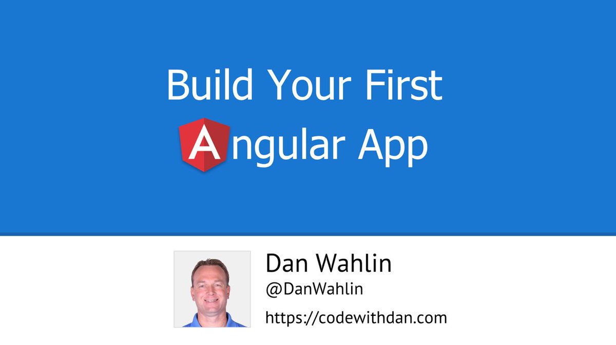 DanWahlin's tweet image. I'm excited to announce a new free course I created for Scrimba.com titled "Build Your First Angular App". The course has 33 lessons and provides a unique way to see and interact with code as I explain it. ow.ly/XtPs30mgmw3 #angular #training