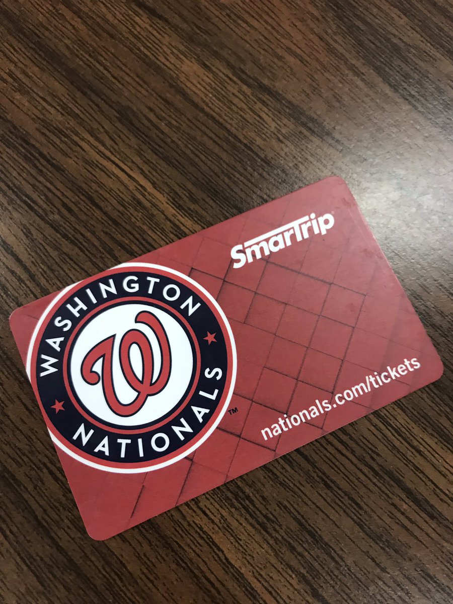 One of our group members from 7 &amp; 11 represents the Nationals every time he rides the metro! #fccps #soph2021 #dcsports