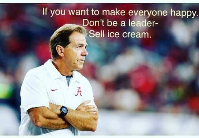 TrevorFlow's tweet photo. Leading requires you to make decisions that are best for the whole, not individually, so there are going to be times when the individual pieces aren’t happy! You aren’t required to be happy, you’re required to work for the whole. 

This man is an evil genius and I’m a UGA fan! https://t.co/FPnRUOPX6y