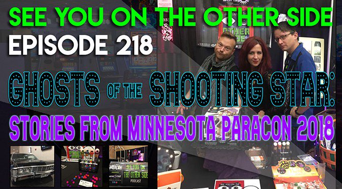 sunspotmike's tweet photo. @sunspotwendy, @whatsyourghoststory, and I had an awesome time this weekend at #PARACON2018. Our new @othersidetalk has #ghost stories from @nickredfernufo @erinmarieOMG @Jaeldepardo @erinRyder13 https://t.co/XS06uvNpNi See you next year @sscasino https://t.co/hOQCHI3Pyk