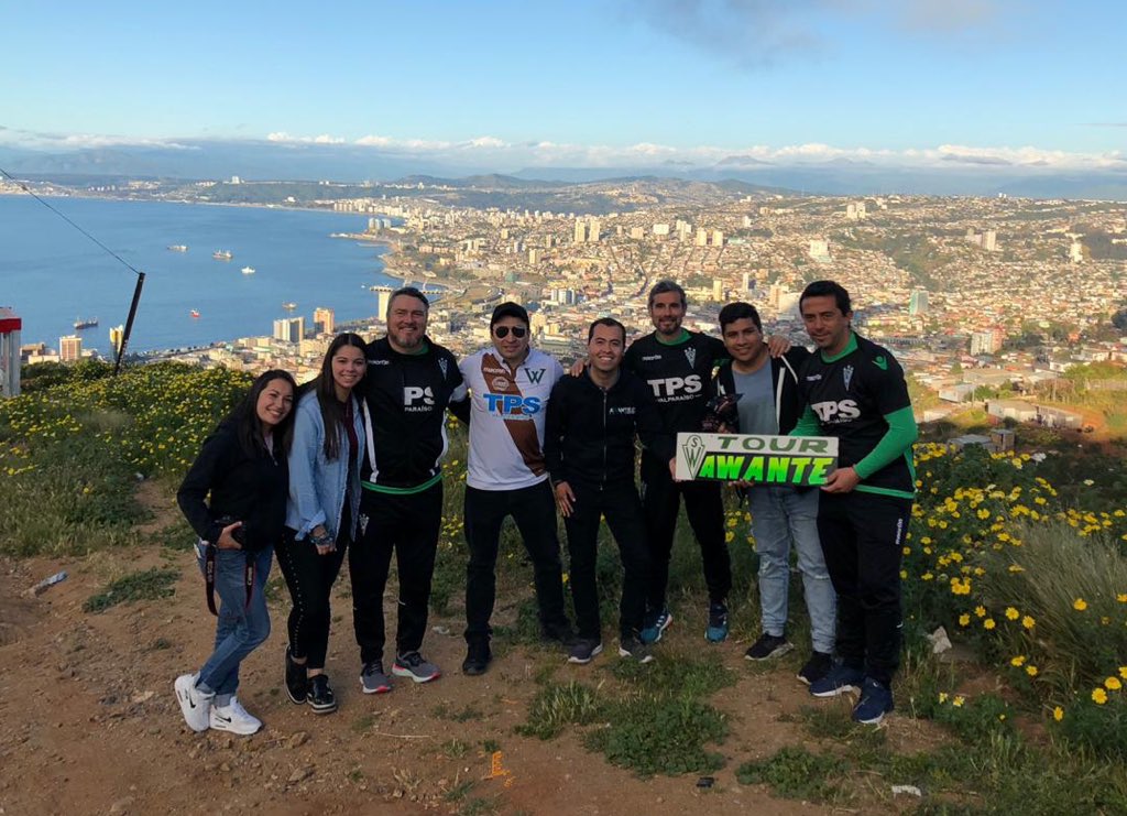 ChaloAwante's tweet photo. Hoy fue un gran #TourAwante agradecido de la disposición del cuerpo técnico y de mis compañeros de @AwanteCL que están en todas siempre💚
#Wanderers 
#Valparaiso 🇳🇬 https://t.co/gbmu10eZpW