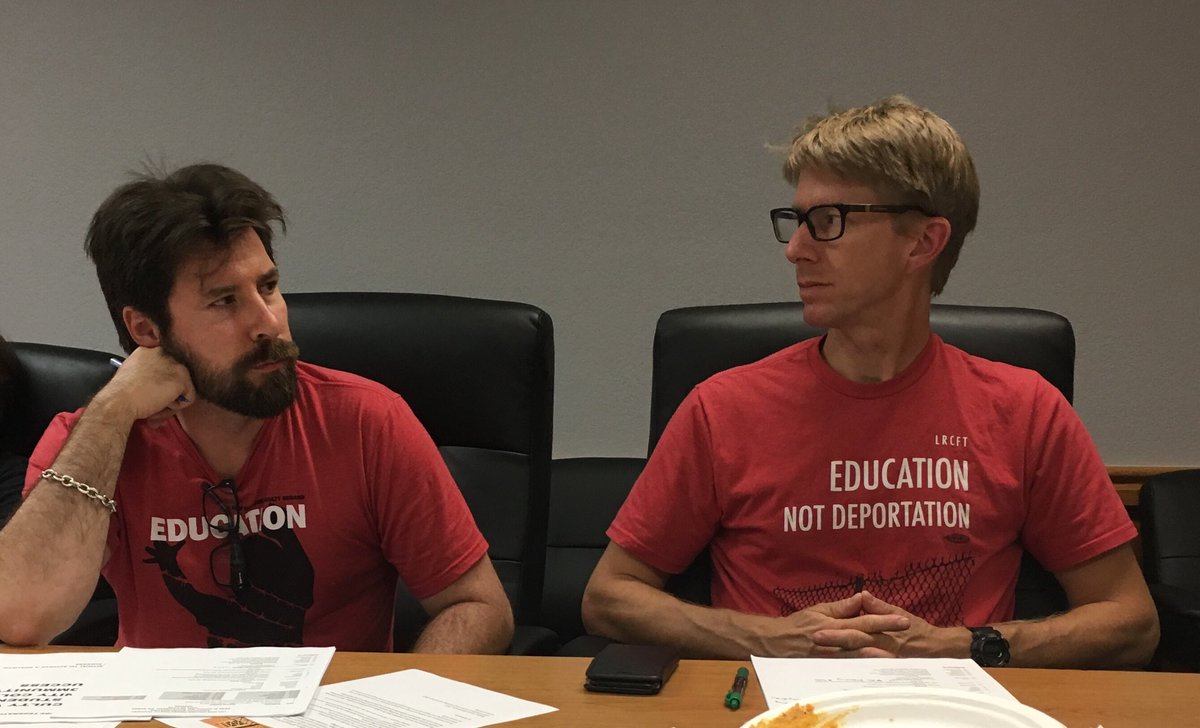 oldlrcft2279's tweet photo. Our Eboard hard at work. Power to the people!  @flcfalcons Profs Paul Baltimore &amp; Kalinda Jones; @SacCityCollege Chem Prof Bill Miller; and @ChooseCRC English Prof Linda Sneed #EducationNotDeportation #FamiliesBelongTogether #cccfordaca @BryanHa1 https://t.co/PC9NigeMBh