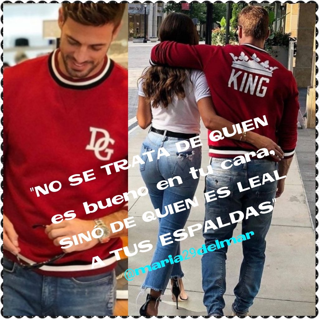 Maria29delmar's tweet photo. #LasLevyadictasDeWL
@willylevy29
°  °  °
"No se trata de quien es bueno en tu cara, sinó de quien es leal a tus espaldas" https://t.co/1HRcwWD9oL