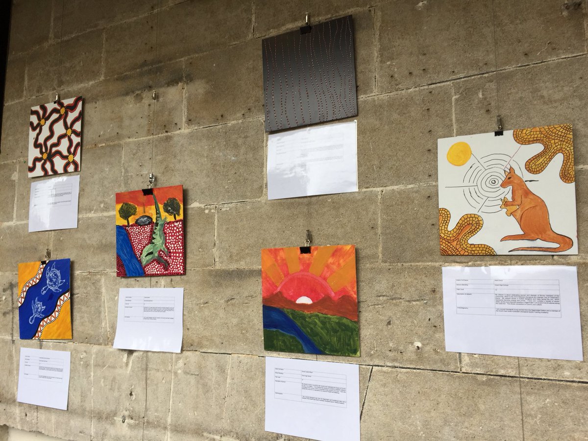 #themuster2018 Art Competition winner will be announced at our closing plenary today. Check out the entries in the South Link, Main Corner Complex!