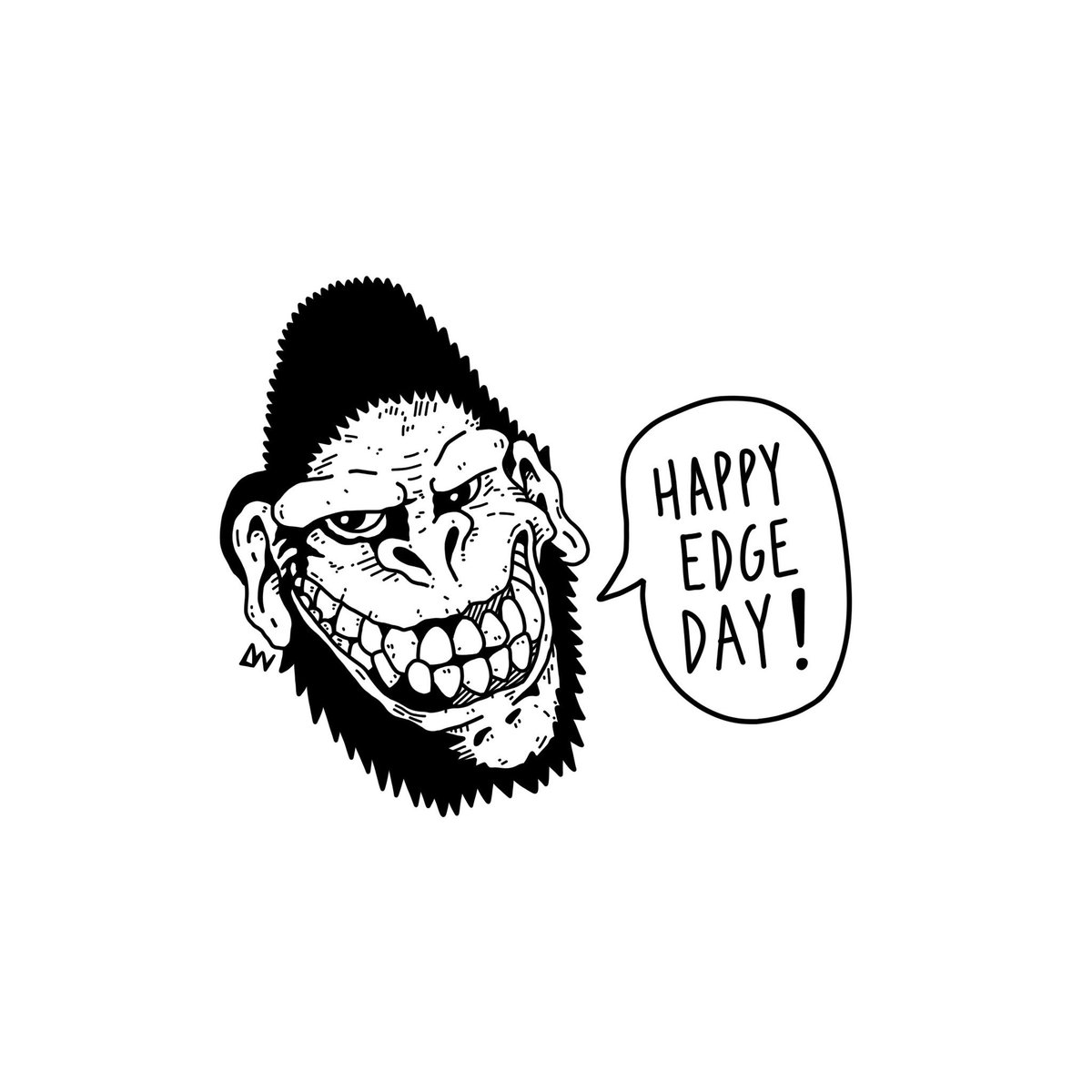 loathingxwolf's tweet photo. HAPPY EDGE DAY MY FRIENDS! https://t.co/pfgjDnXNN9
