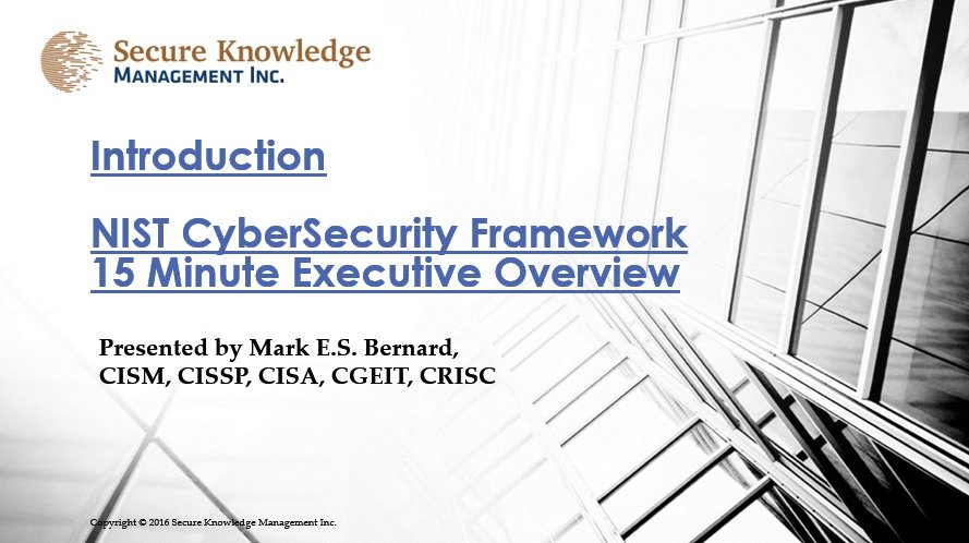 Security_KM's tweet photo. NIST Cybersecurity Executive Overview https://t.co/zM2CBnC4C3 #Cyber, #nist, #iso27001, #exploit, #vulnerability, #risk, #project, @security_km #securekm https://t.co/Km9OIcxZSm