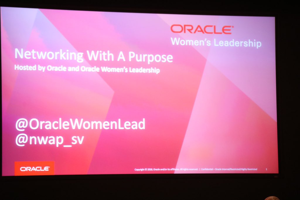 nwap_sv's tweet image. ~120 #WomenInTech committed to learning, sharing, networking and &quot;Igniting Change&quot; at @OracleWomenLead hosted &apos;Networking With A Purpose -Silicon Valley&apos; #nwap_sv event. #TogetherWereStronger