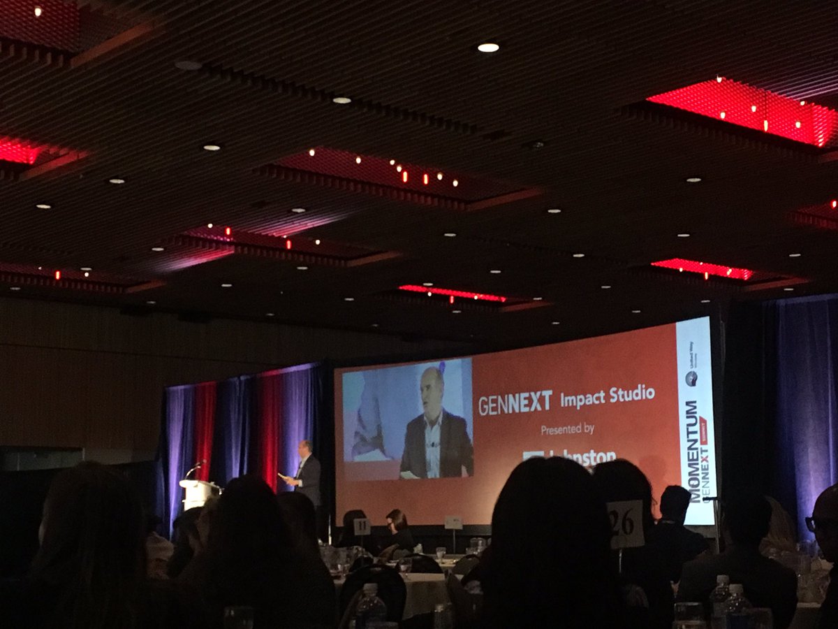 elizabethdianec's tweet photo. “It’s about the collective impact.” @DaveyAngus #GenNextSummit2018 https://t.co/VSjed1HL93