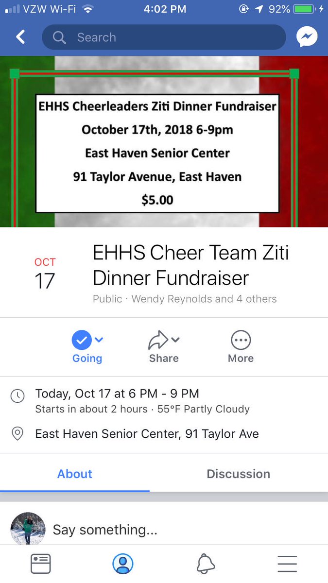 Don’t forget to show your support tonight!