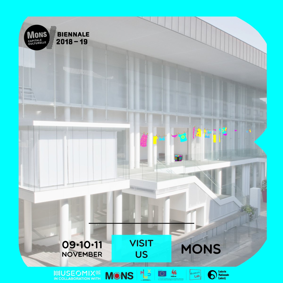The BAM is taken over by Museomixers! Prepare for total domination! 😎

Join Us - November 11th - to discover all the prototypes of our Museomixers <a href="/MonsPolemuseal/">Pôle muséal Mons</a>! 

#museomixbe #museomix18
