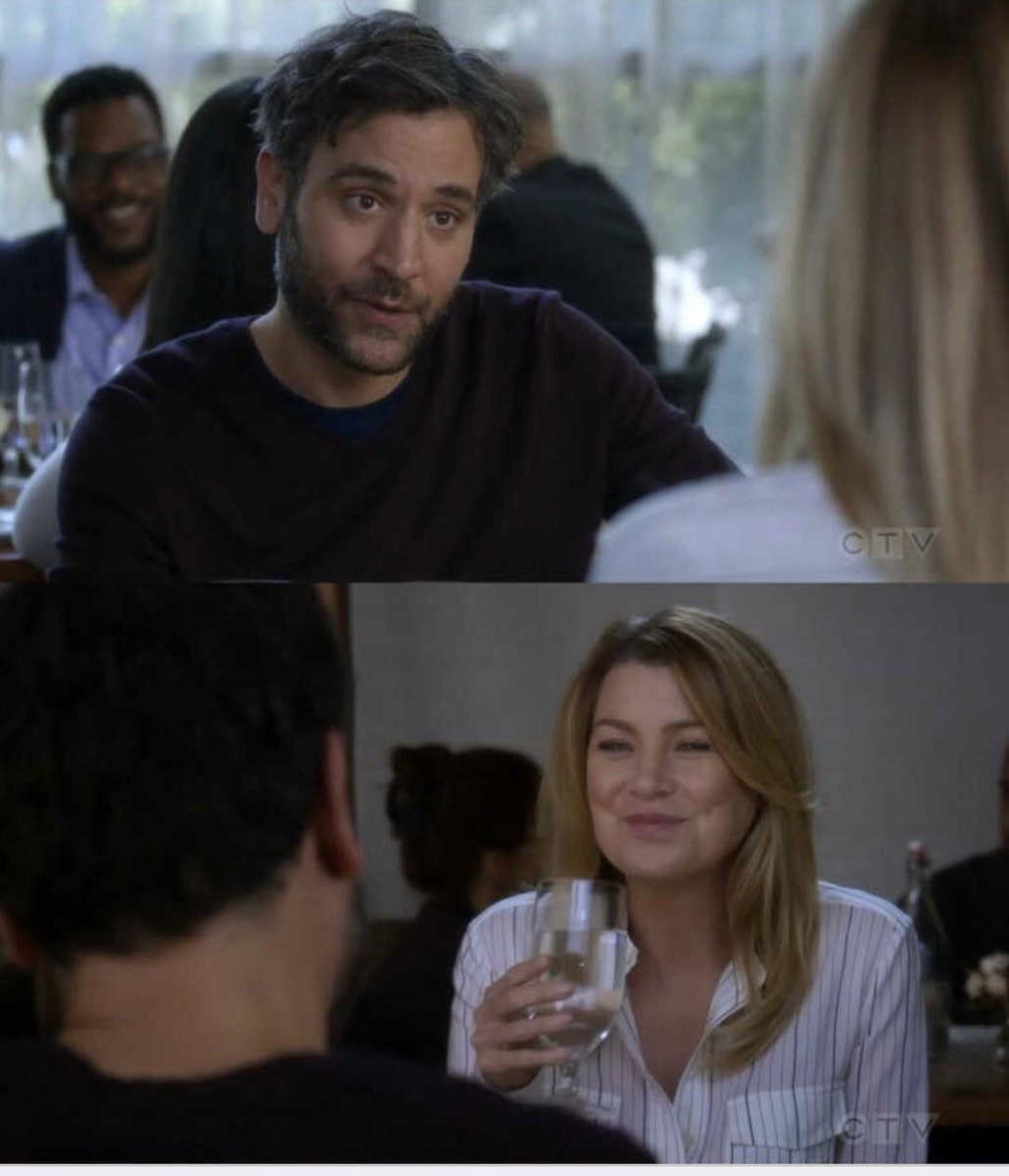 melalesia's tweet photo. How I met Meredith! #ted #GreysAnatomy https://t.co/cH0y1ZBr95