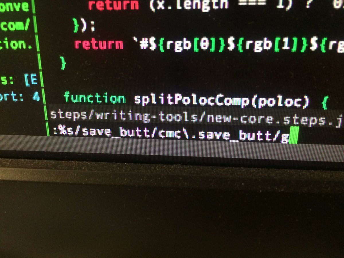 b_knox's tweet photo. #regex #savebutts https://t.co/Xia8XwY8UM