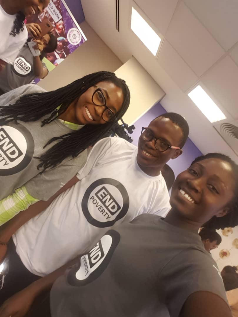 paulatsu2323's tweet photo. The occasion have also be used to launch a Region-wide #Blog4Dev2019 competition under the theme: What will it take to enhance the SKILLS needed to prepare AFRICA’s YOUTH for the DIGITAL ECONOMY and the FUTURE of WORK? #EndPovertyDay https://t.co/ZYP1peaLd5