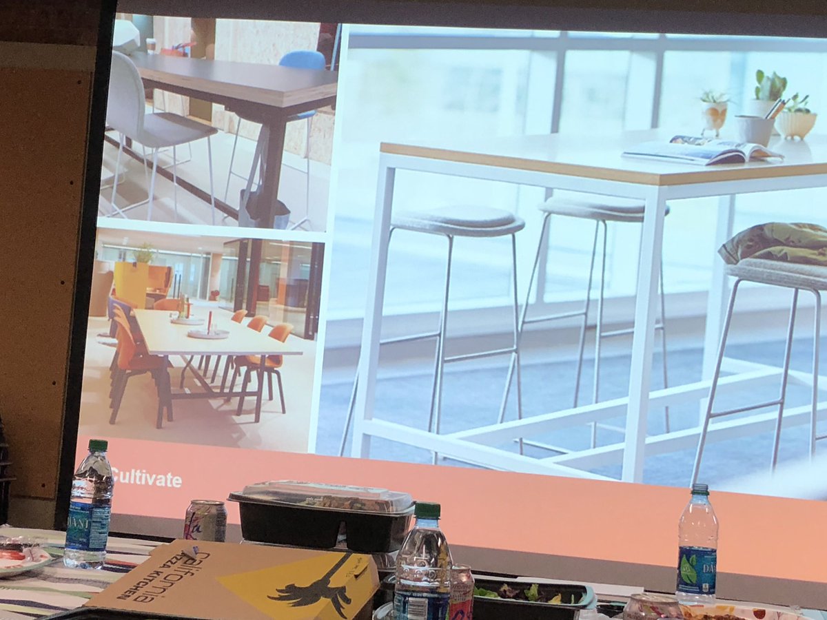 JackieP_EUA's tweet image. Thanks @Haworthinc for the great lunch update on new products @EUA #workplaceexperts #designmatters #interiordesign #architecture