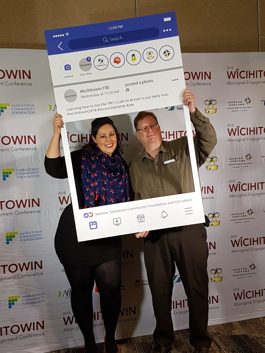 Saskatoon Community Foundation is proud to fund @WicihitowinYXE on behalf of our funders. It is an important community opportunity to help learn new ways of living together.#wicihitowinyxe