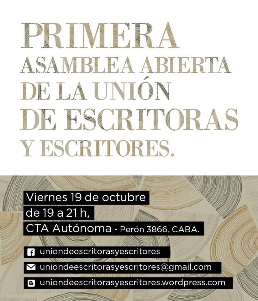 TatianaGoransky's tweet photo. ¿Nos vemos por ahí? A ver si pensamos un rato juntos. #Uniondeescritorasyescritores. https://t.co/Yf34dLF6ix