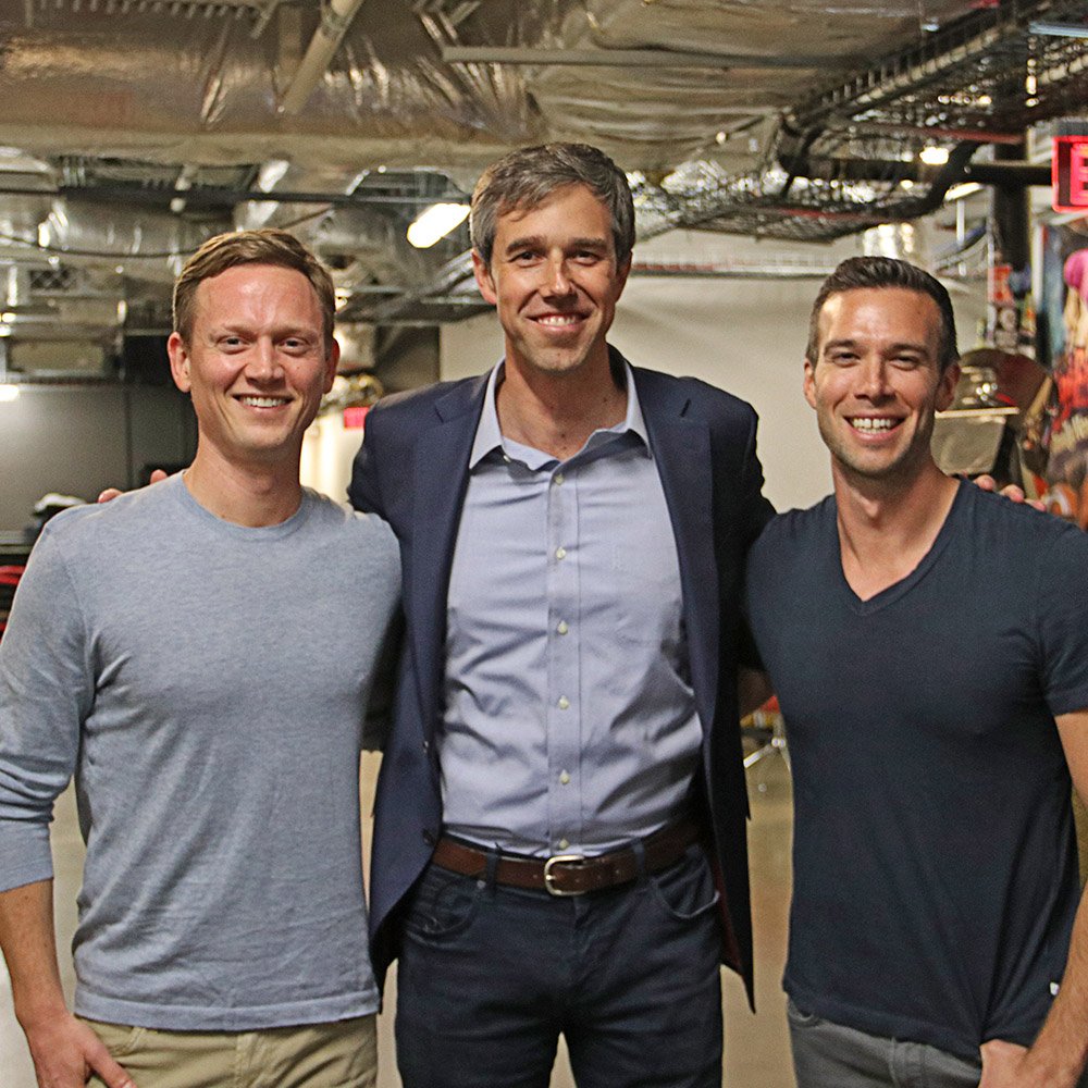 PodSaveAmerica's tweet photo. Beto not miss it. 

A new #PodSaveAmericaHBO special from Austin airs Friday at 11pm ET! https://t.co/gHay6klTSv