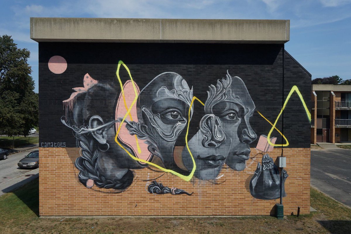 MolinaStreetArt's tweet photo. Mural by Belgian artist Caratoes made for POW!WOW! in Worcester (MA), USA
#caratoes #worcester #usa #usagraffiti #usastreetart #usamurals #usawalls #streetart #urbanart #graffiti #powwow
📷 via The Amherst Collective | https://t.co/lsrb7JLGu1 https://t.co/pAQdinsyzq