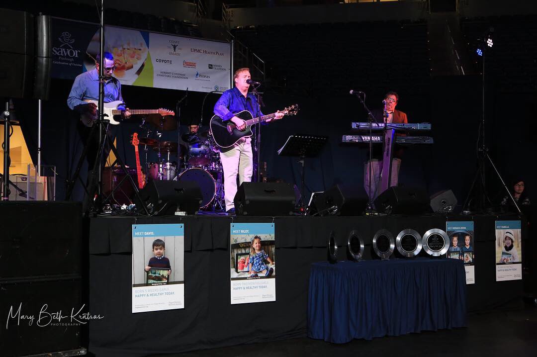 Jeff Jimerson &amp; Airborne blew everyone away at #SavorPgh! Thank you to Jeff &amp; the rest of his band for being amazing partners of Magee-Womens Research Institute &amp; Foundation​ and for giving everyone fun beats to dance to. 
Give us a ❤️ if you enjoyed listening to their jams!