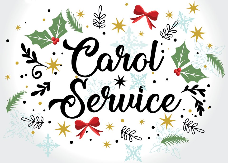 Sunday 16th December  – Church Carol Service
6pm @ St Johns