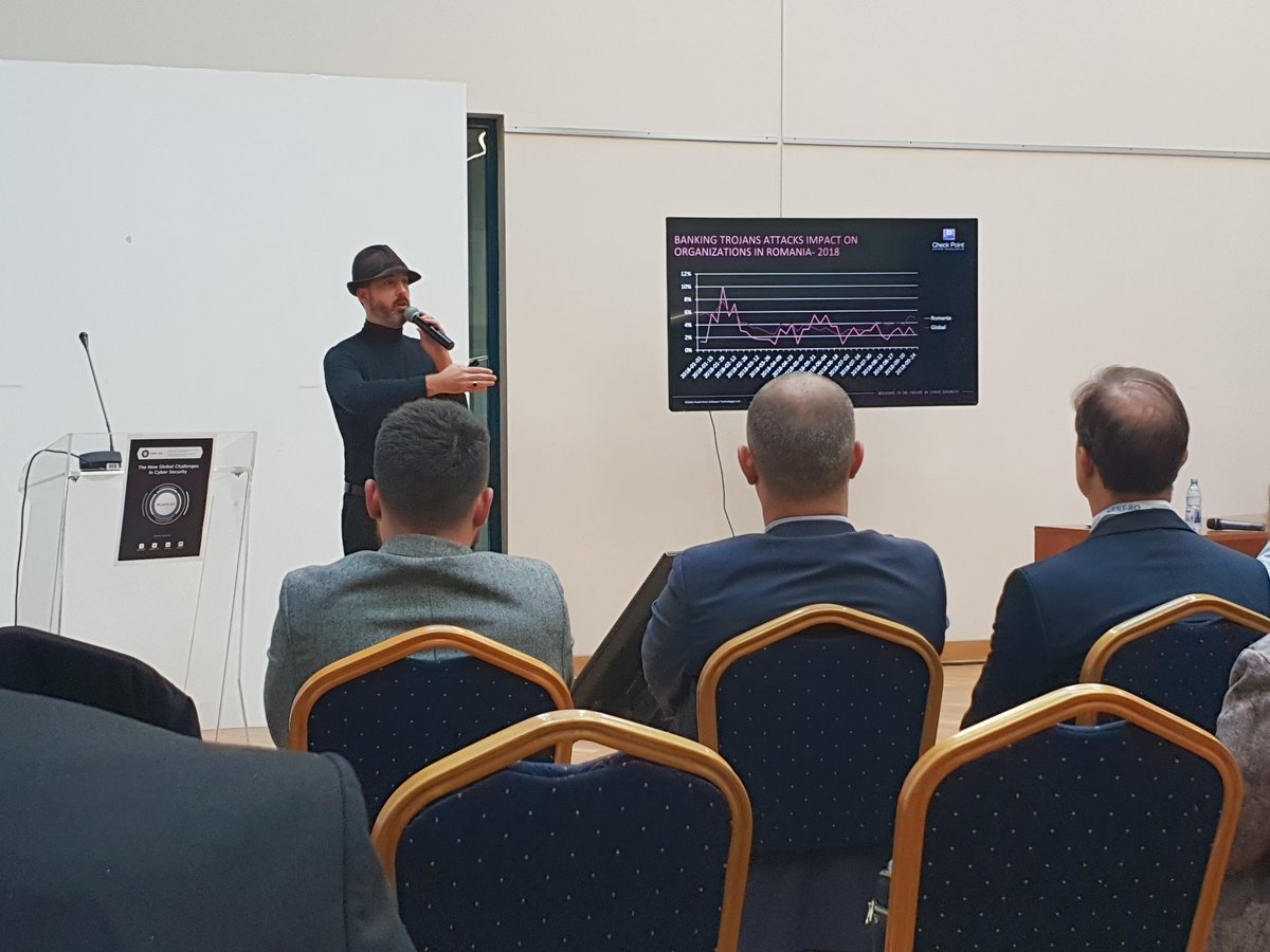GeorgeSuciuG's tweet photo. Great sessions and networking @CERT_RO #CERTCON8 Conference #CyberSecurity #IoT #AI @CyberSecMonth @ITUSecGen @ITU @PaloAltoNtwks @Cisco @msftsecurity @Microsoft @Cybersec_EU @CheckPointSW #ODSI #ALADIN #SAFECARE #PARFAIT #ToR_SIM @Silensec @upb1818 #ICI #CyberInt @radware #GDPR https://t.co/zXxJUxnmRI
