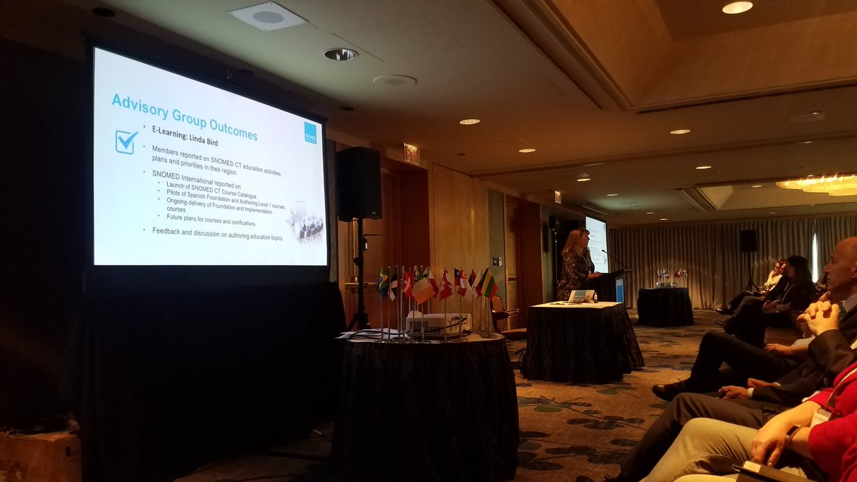 vojtechhuser's tweet photo. @SnomedCT presentation of workgroup decisions. #SnomedCT Expo18 https://t.co/EiItcNW00M