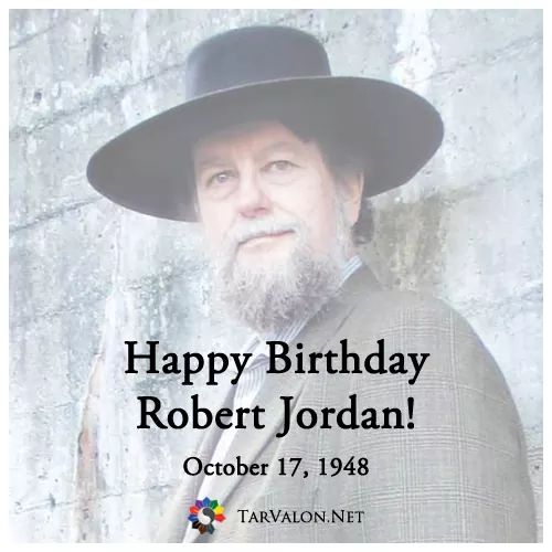 Today would have been his 70th birthdat. Happy birthday Robert Jordan! 