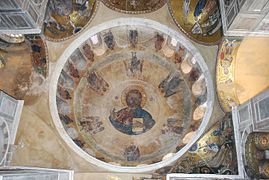 ChurchPictures8's tweet photo. Hosios Loukas Monastery, Boeotia, Greece https://t.co/k4eURu2iS7