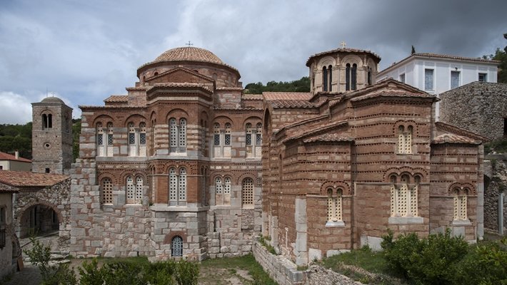 ChurchPictures8's tweet photo. Hosios Loukas Monastery, Boeotia, Greece https://t.co/k4eURu2iS7