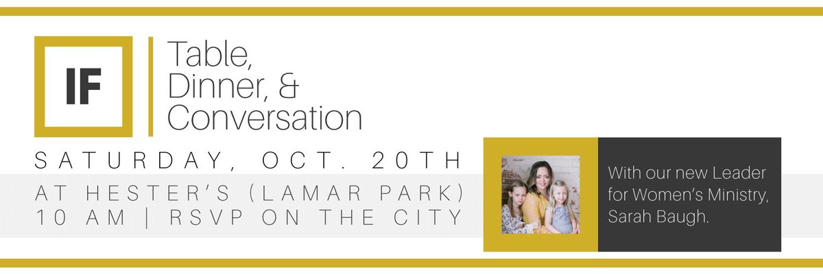 EmmausChurchCC's tweet photo. Ladies, it’s that time again! Please make plans to join us this Sat, Oct. 20th for our monthly gathering. These events exist to join women together in conversation through the sharing of a meal. #EmmausChurchCC #Corpus #CorpusChristi #VivaCC
#LoveWhereYouLive #SeeCC #IFtable https://t.co/qngKhTHLbr