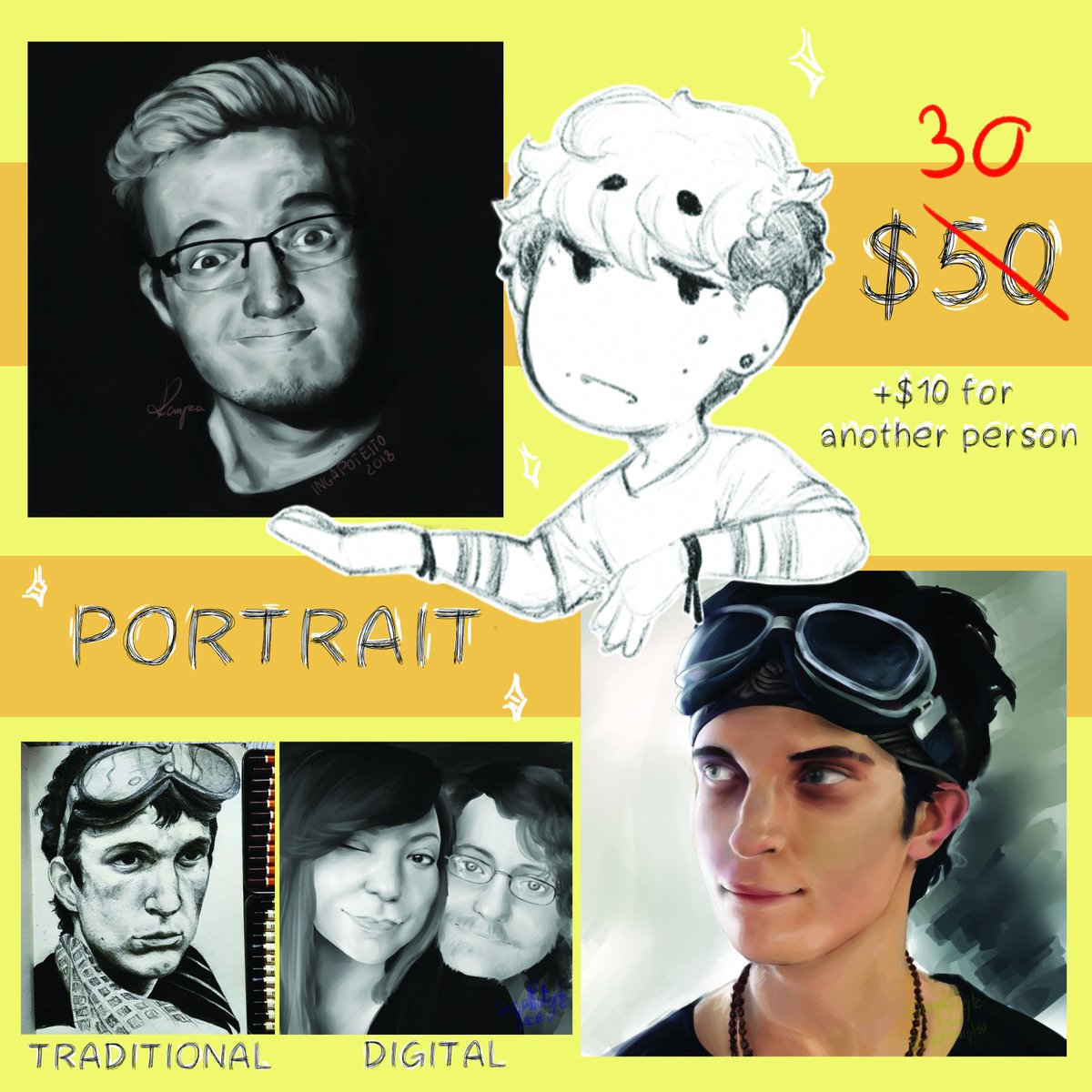 IngaPotejto's tweet photo. [RT RT]
I changed the prices for my commissions until like november 10th.
I know it's all so sudden and i don't like asking others for help but please. 
/If you're seeing this tweet please read the thread this is linked to, It's really important/
DM for more info abt the comms. https://t.co/4NWhumDhjQ