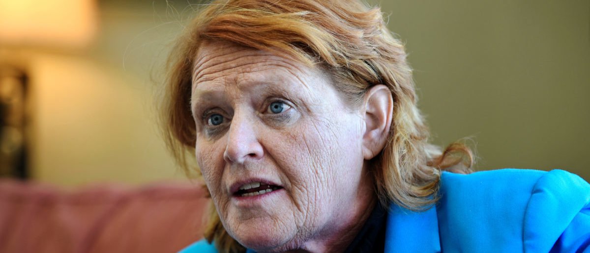 Well done Heitkamp! Victim exposed in North Dakota ad fears her location exposed to abuser