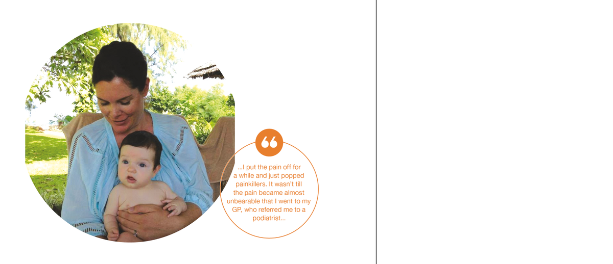 APodA_National's tweet photo. Meet Katherine - After the birth of her daughter she developed severe foot pain. Read the full story to hear how she benefited from visiting a podiatrist. https://t.co/6FxHOb1fuh https://t.co/0PyUEvap9k