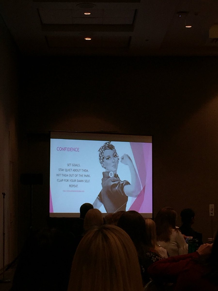 lorenrmurphy's tweet photo. Confidence is Key! Set goals and crush them. #IBMWiT #WomenAtIBM https://t.co/YdSU2Zu9L7