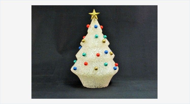 #Vintage Soft Popcorn Plastic #ChristmasTree Gold Star Ornaments #ChristmasDecoration #gotvintage #vintageholidaydecor #vintageChristmastree #popcornplastictree bit.ly/2LE5nBM