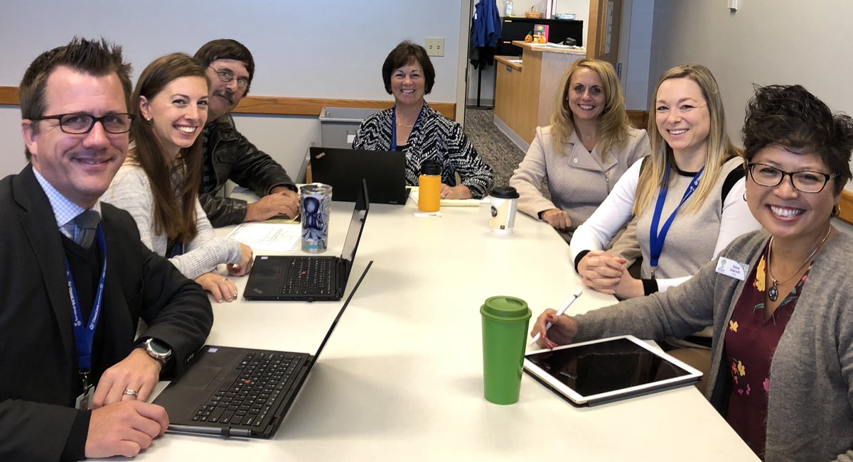 We visited Wequiock Elementary School and the Children's Center for Environmental Science to plan for their teachers to go 100% wireless w/their laptops. A docking station and a wireless way to cast their screen to their display is our "last mile" to a true wireless workstation.