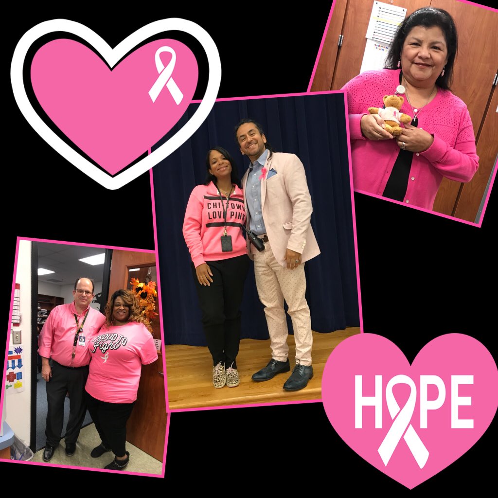 Davis9_AISD's tweet photo. #PinkOut Wednesday at Davis 9! #BreastCancerAwareness #Pinktober #pinkforacure @AldineISD https://t.co/UxpBRdNLsD