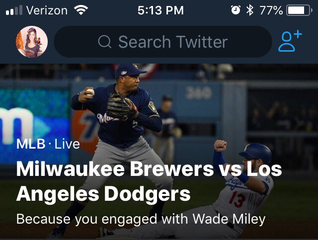 caseybnew's tweet image. No, Twitter. I haven’t engaged with Wade Miley, just rage tweeting about him. #NLCS #fixyourdata