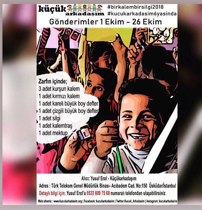 Mektup arkadaşı projesi