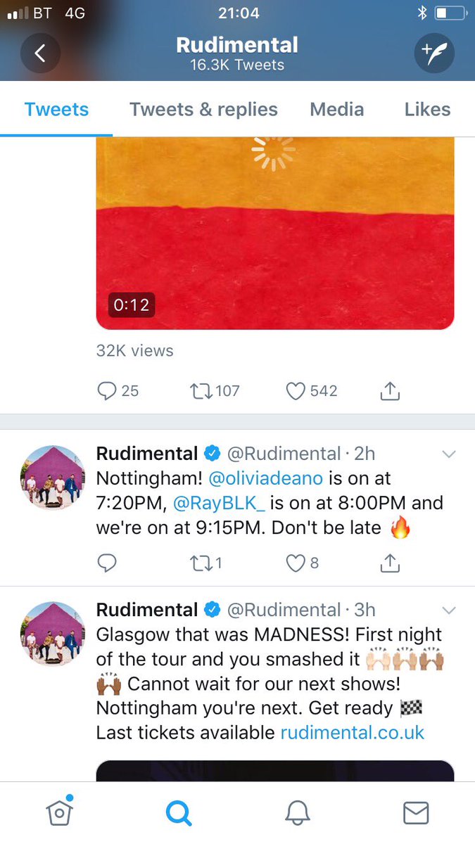Brilliant gig tonight ⁦<a href="/Rudimental/">Rudimental</a>⁩ but we were a bit late cos you tweeted the wrong flaming set times 🙄