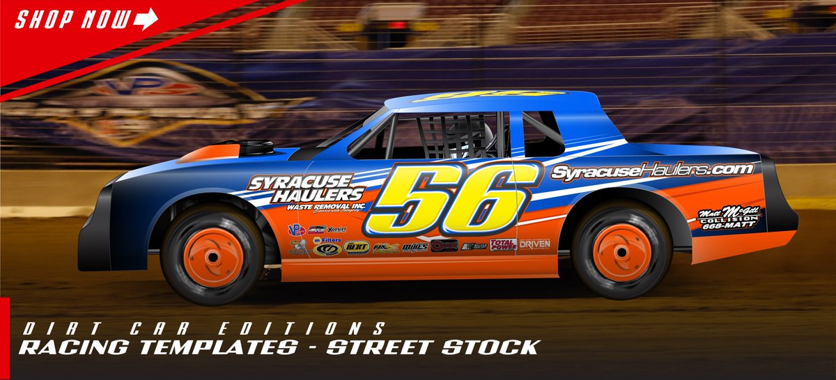 Race Car Graphics Design Templates