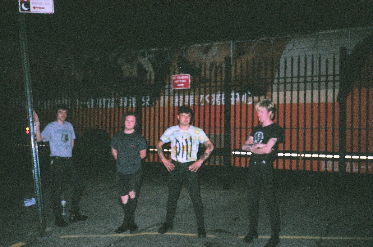 Listen to Acid Dad's spooky new single, "Living With a Creature" - their North American tour kicks off next week: brooklynvegan.com/tours-announce…