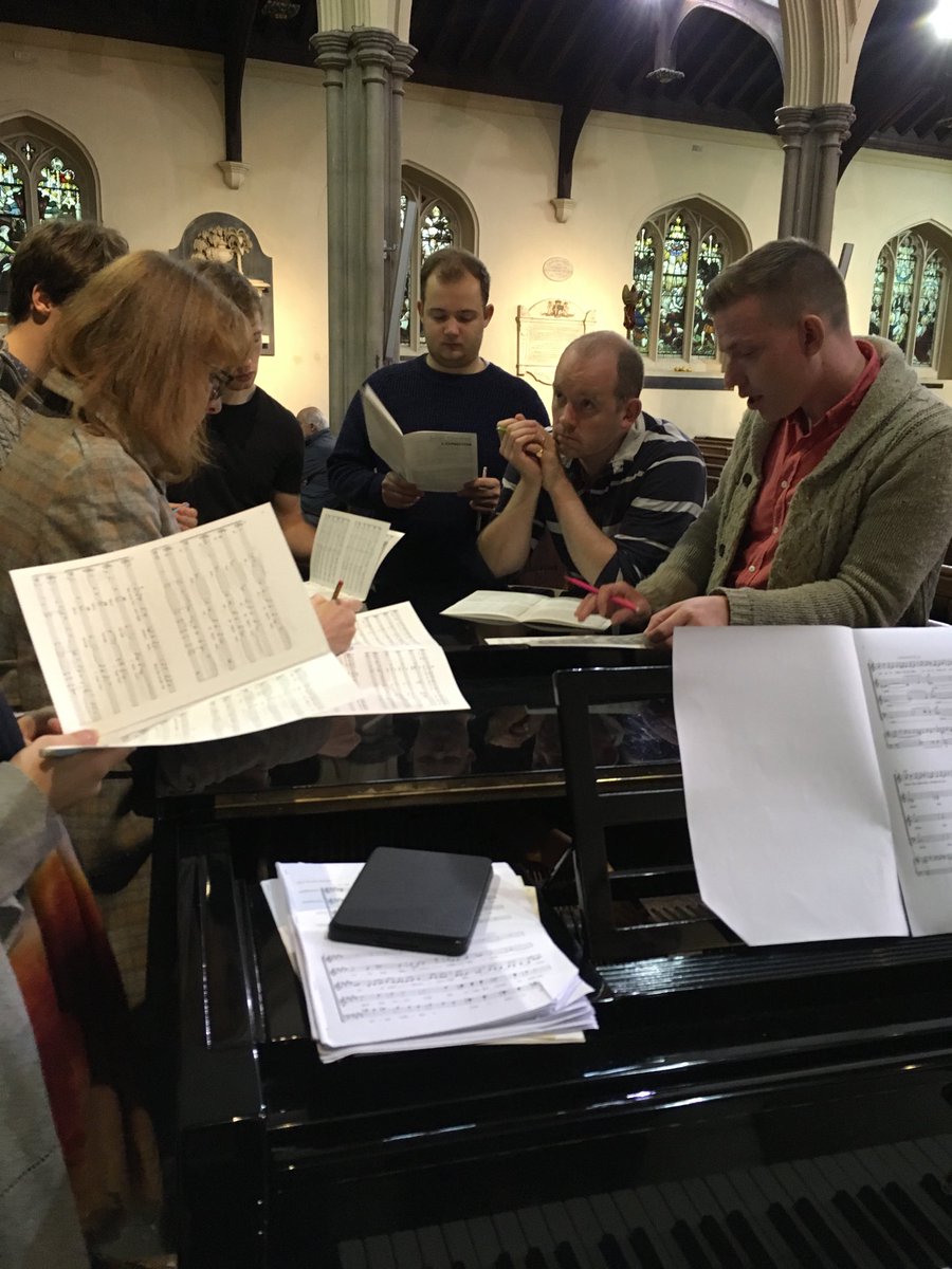 MusicalProjects's tweet photo. Totally fabulous day rehearing with The Rupa Ensemble...What a fabulous group of singers. 
#choralconsort,#williamblake,#accapella https://t.co/6X23j2cTqN