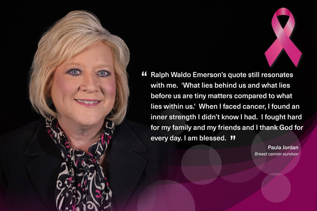 DFWAirport's tweet photo. DFW employees like Paula inspire us through their strength and courage. #BreastCancerAwarenessMonth https://t.co/robLHpp72H
