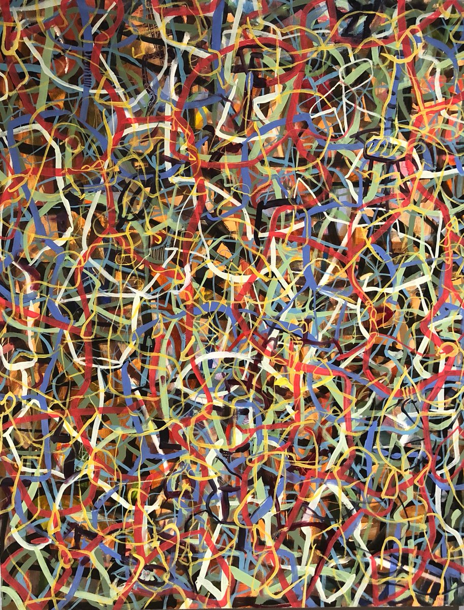 lelaboratoiremx's tweet image. #MarioNúñez #arteria #oleo #tela 2018 #serie #marañas 
#Parámetro 03 #artelumen @papelerialumen 
#Bienal #Lumen #pintura #dibujo #gráfica 3ª #edicion 
@MuseoCDMX #CDMX